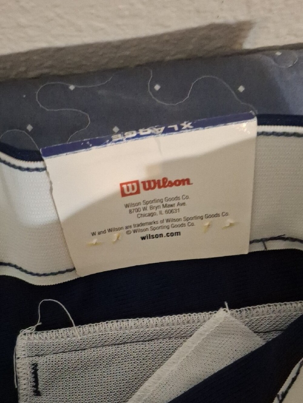 Wilson Men's Dark Navy Performance Joggers size XL NWT - Picture 5 of 7